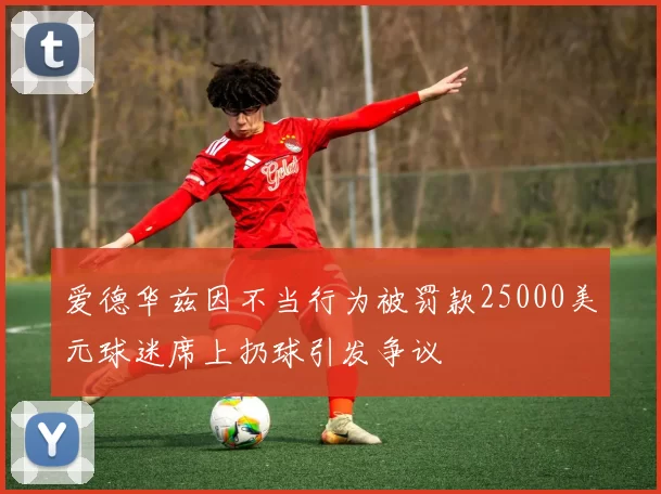 爱德华兹因不当行为被罚款25000美元球迷席上扔球引发争议